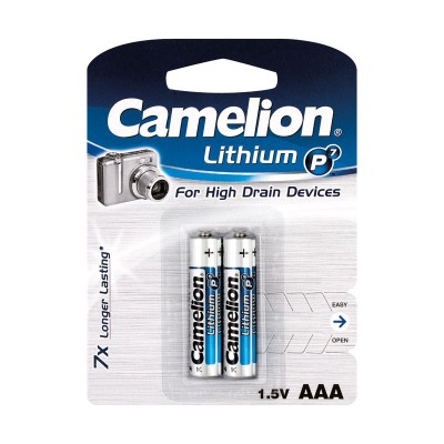 Pila de Litio AAA-LR03 1,5V de Camelion - FR03-BP2