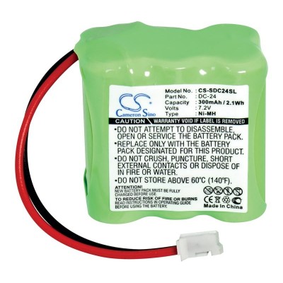 Pack de Baterías para collar de perro de 7.2V/400mAh NI-MH- CS-SDC24SL