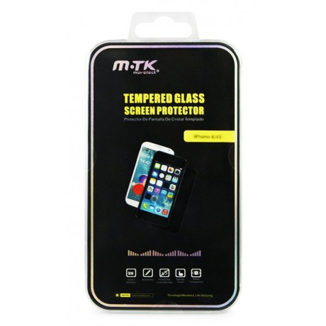 Protector de Pantalla de Cristal Templado para IPHONE 4 - 03080039