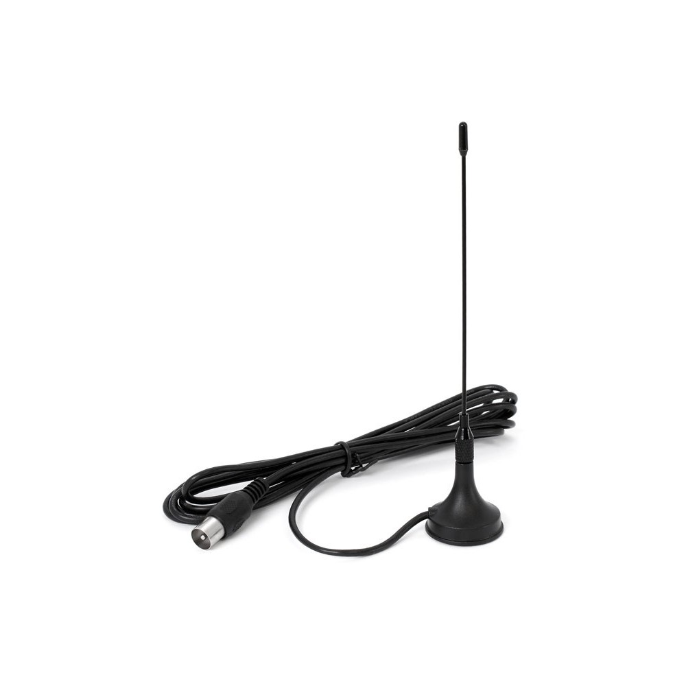 Antena para recepción de TDT con base magnética - 67090 Antena para recepción de TDT con base magnética - 67090