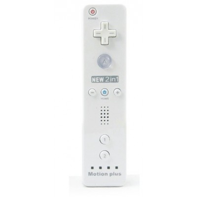 Mando Inalambrico para wii con motion plus blanco - 310011