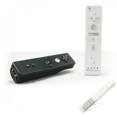 Mando Inalambrico para wii con motion plus blanco - 310011