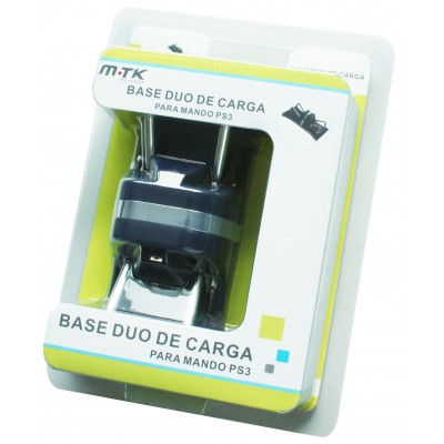 Cargador Duo Con Soporte Para Mandos PS3 - 320001