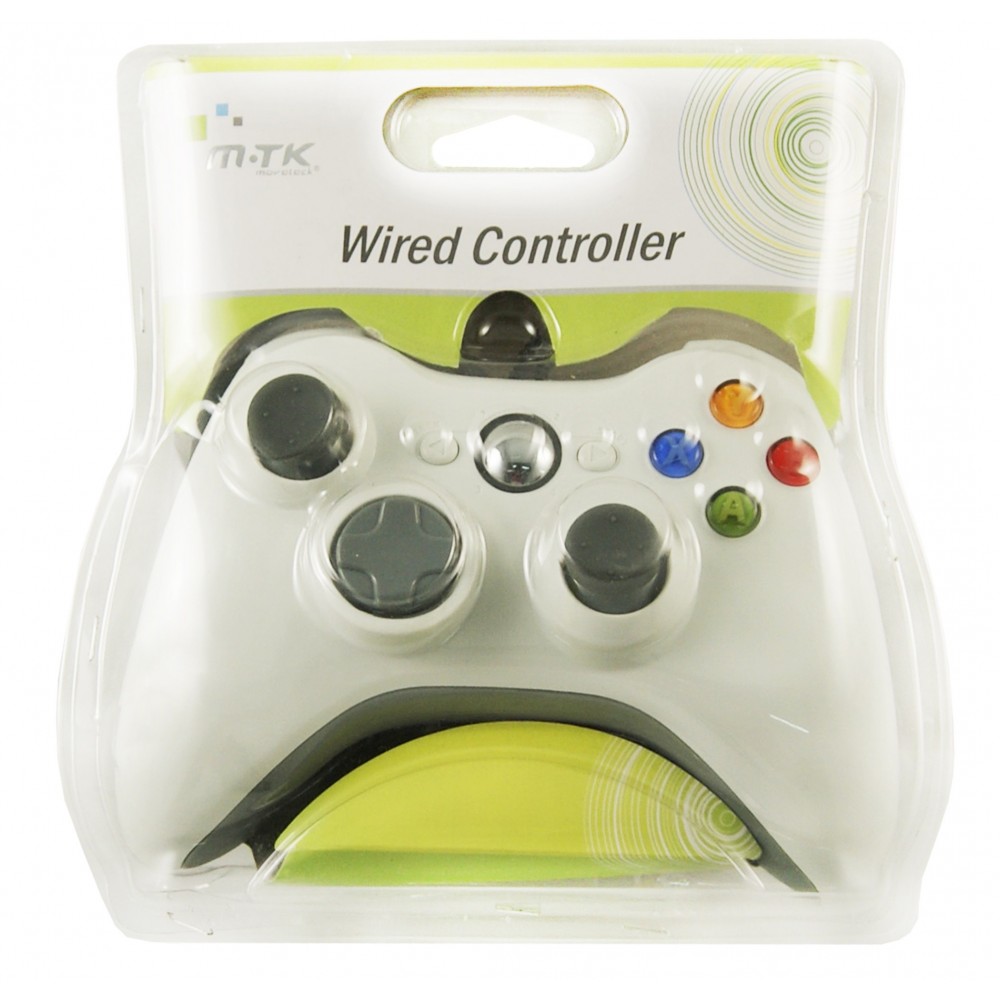 Mando Inalambrico XBOX360 y PC Compatible - BLANCO XBOX360 Accesori