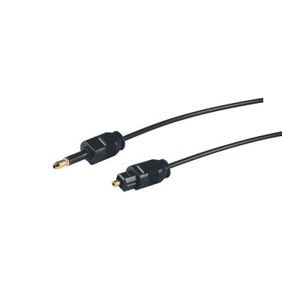 Conexión de Fibra Óptica con conectores Toslink macho 3,5mm a Mini toslink macho de Nimo - WIR520