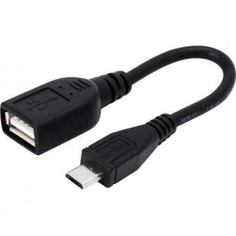 Cable adaptador USB A Hembra - micro USB macho.OTG (móviles) - WIR905