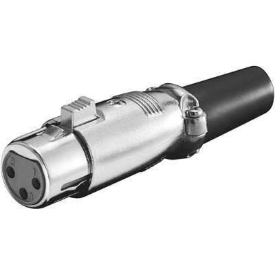 Conector canon-XLR hembra aérea de 3 pines de Nimo - CON647