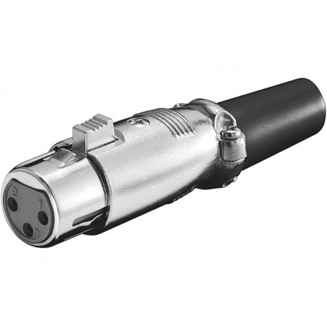 Conector canon-XLR hembra aérea de 3 pines de Nimo - CON647