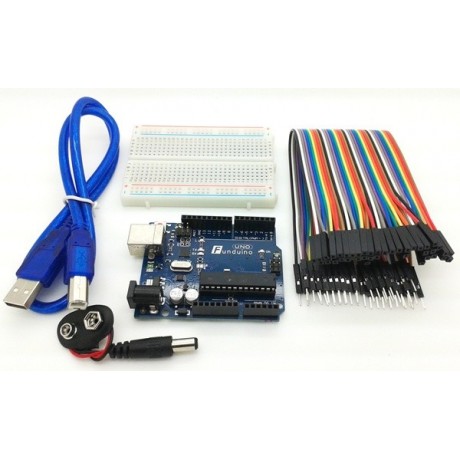 Funduino Kit-Modulo UNO R3 Primeros Pasos ATMEGA328 - 108.FUN/UNO-R3KIT1