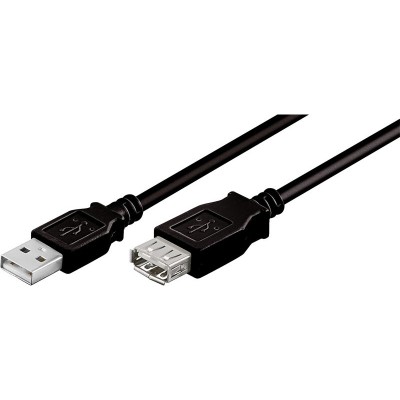 Conexión USB macho - hembra 2.0 certificada "A" - "A" de 5 metros de Nimo - WIR069