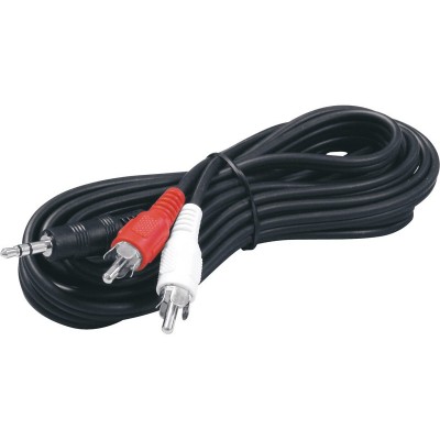 Conexión Jack macho estéreo 3,5mm - 2 RCA macho 1,50m de Nimo - WIR326