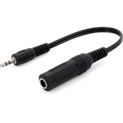 Conexión de audio estéreo Jack 3,5mm Macho a Jack 6,3mm Hembra 200mm - WIR330
