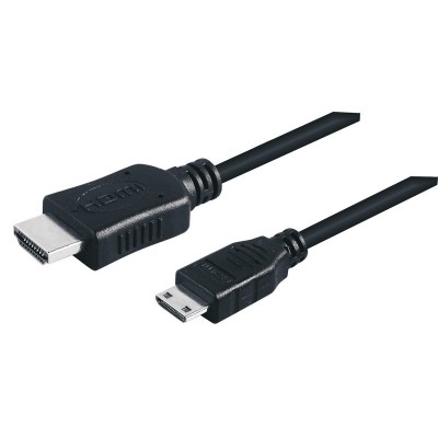 Conexión HDMI macho - Mini HDMI macho Hi-Speed (1.4) 2,5m de Nimo - WIR437