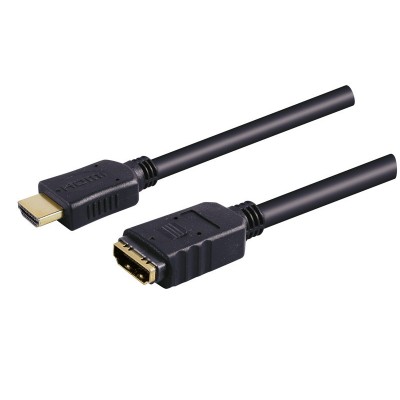 Conexión HDMI macho 19 pines a HDMI 1.3b hembra 19 pines 1,0m de Nimo - WIR440