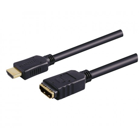 Conexión HDMI macho 19 pines a HDMI 1.3b hembra 19 pines 1,0m de Nimo - WIR440