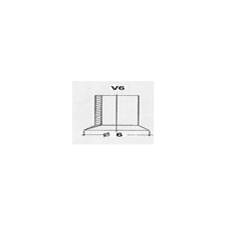 TV6 VENTOSA CNT Ø:6.0MM 5 UD de Ewig - 200011067