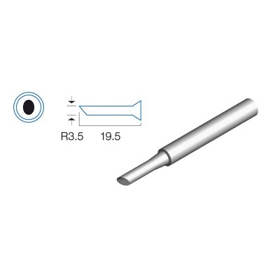 Punta biselada de 3,5mm del soldador SI-131B de Proskit - 5SI-313-3C