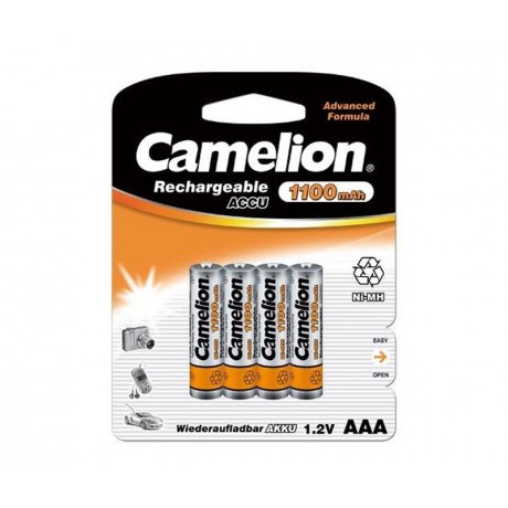 Batería AAA/RC03 recargable cilíndrica NI-MH 1100mAh de Camelion - BAT376