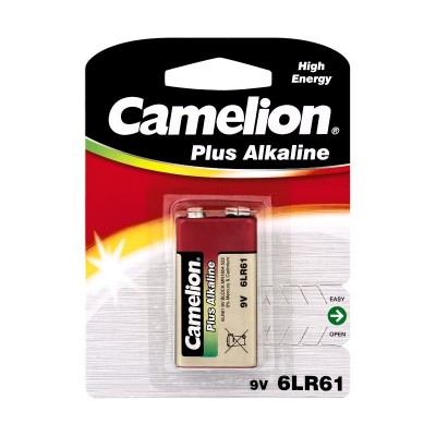 Pila Alcalina Plus 6LF22-BP de 9V de Camelion - PICA005