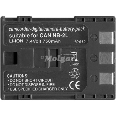 Batería CAMARA de Ion-Lition para Canon NB2L de Nimo - NB2L