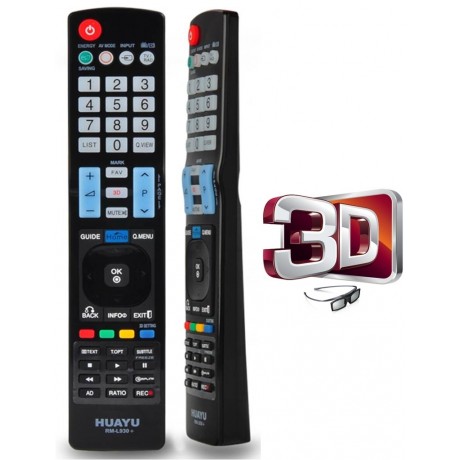 Telemando universal compatible formato original para TV LCD LED marca LG - MD-L930+