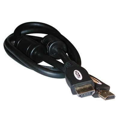 CABLE HDMI Macho a Macho 19 PINES 2 FERRITAS 1.8M V1.4/3D - 61-1310-1.8.10