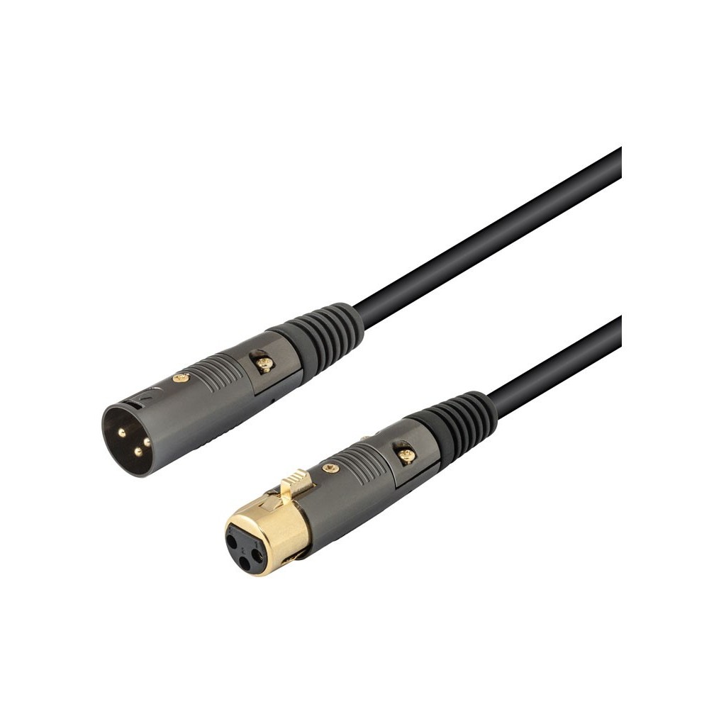Conexión Profesional XLR-Canon macho - hembra de Nimo - WIR380 Conexión Profesional XLR-Canon macho - hembra de Nimo - WIR380