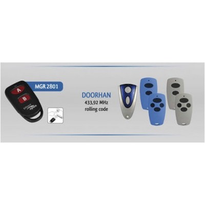 Mando de garaje copión compatible con Rolling Code de GBS - Smart Open 2801