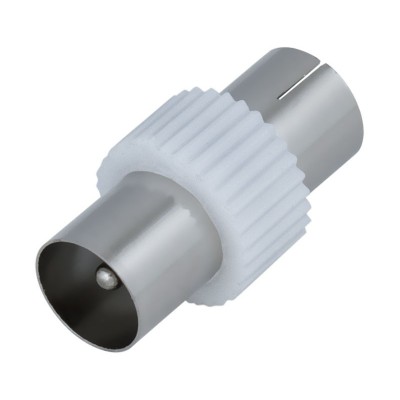 Adaptador macho - hembra coaxial TV 9,5mm (10 unidades) - CON661