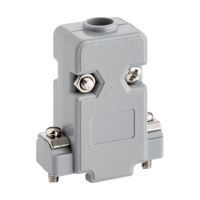 Carcasa para conector SUB-D 9 pines (10 unidades) - CON910