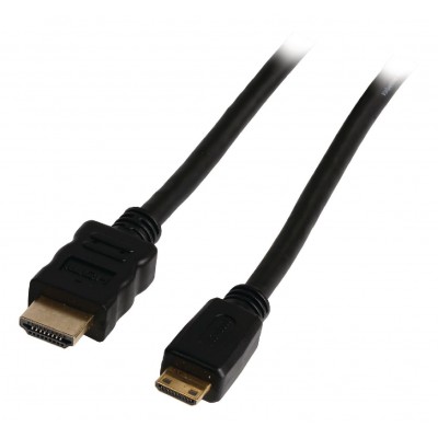Conexión HDMI Macho a Macho Mini HDMI 19 PINES 1.5M V1.4/3D - 161.1311/1.5.01