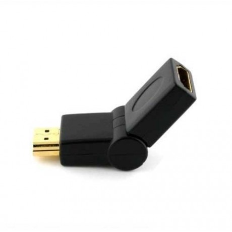 Adaptador HDMI Macho a Hembra Ajustable en Angulo 19 PINES 4K V1.4/3D - 161.1399.10