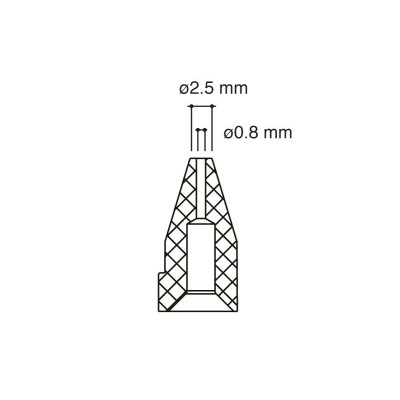 Punta para Desoldador FR300 de Hakko - N50-03