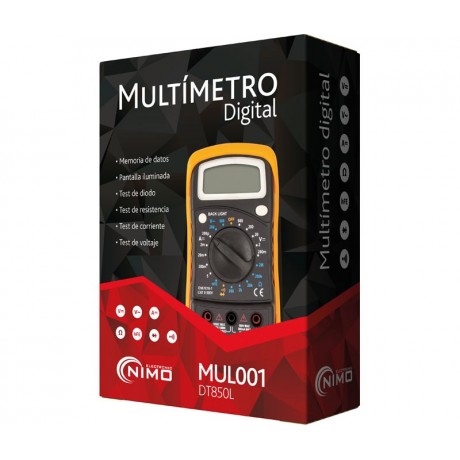 Multímetro digital básico DT850L - DT-850L