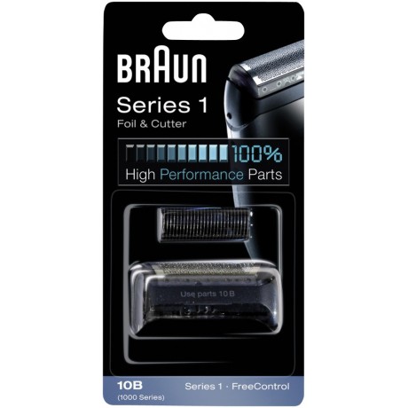 Pack de lámina y portacuchillas de recambio para las afeitadoras Braun Series 1 10B - BR-CP10B