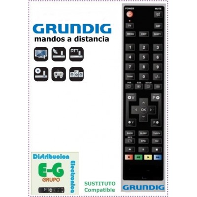 GRUNDIG Mando a Distancia sustituto del original