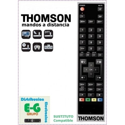 THOMSON Mando a Distancia sustituto del original