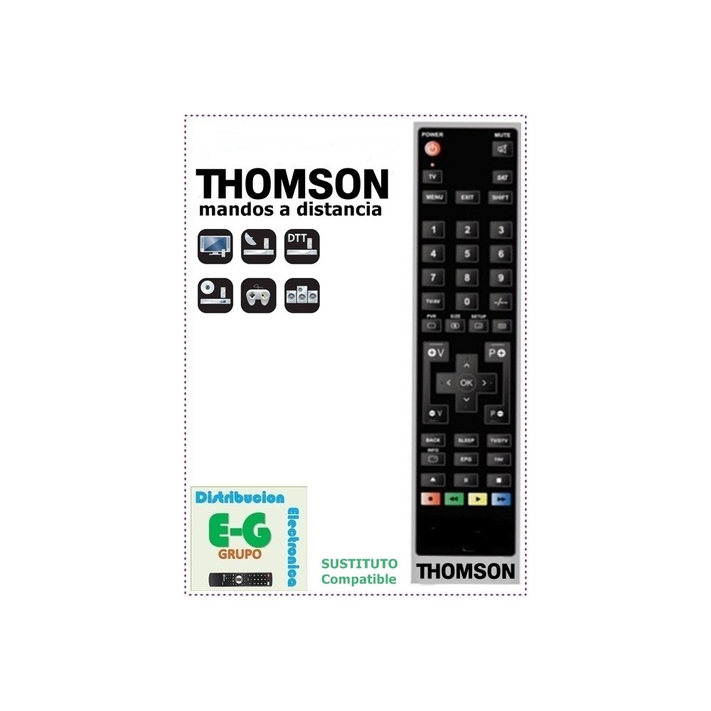 Mando Universal TV Thomson Compatible Con LG TV Thomson