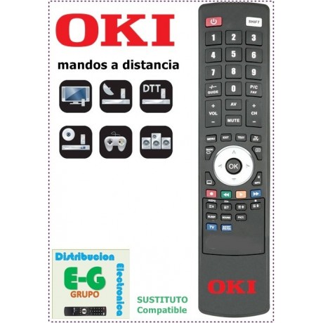 ᐅ Mando a distancia para TV OKI 【OKITVV20TD】