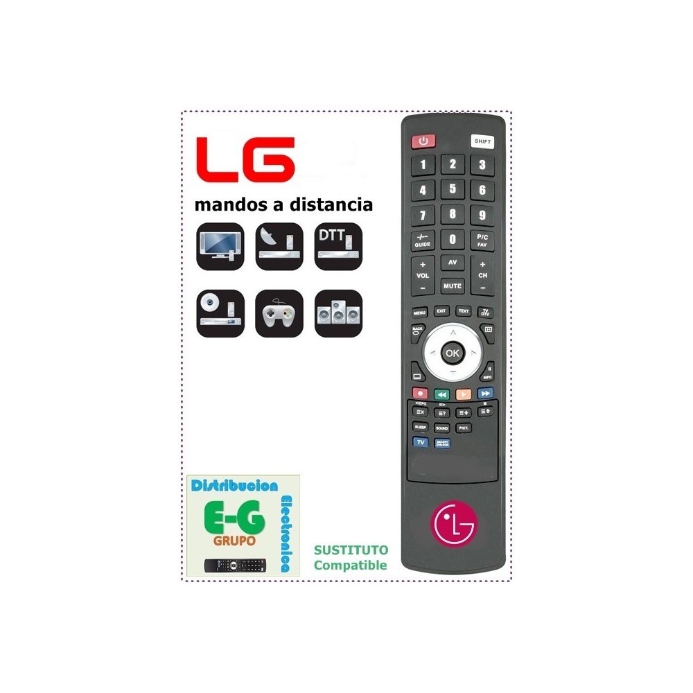 Mando LG, mando a distancia TV LG