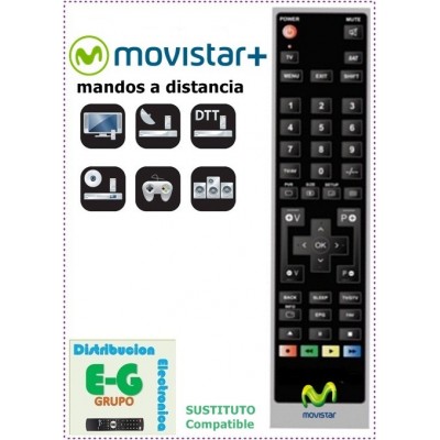 MOVISTAR Mando a Distancia sustituto del original