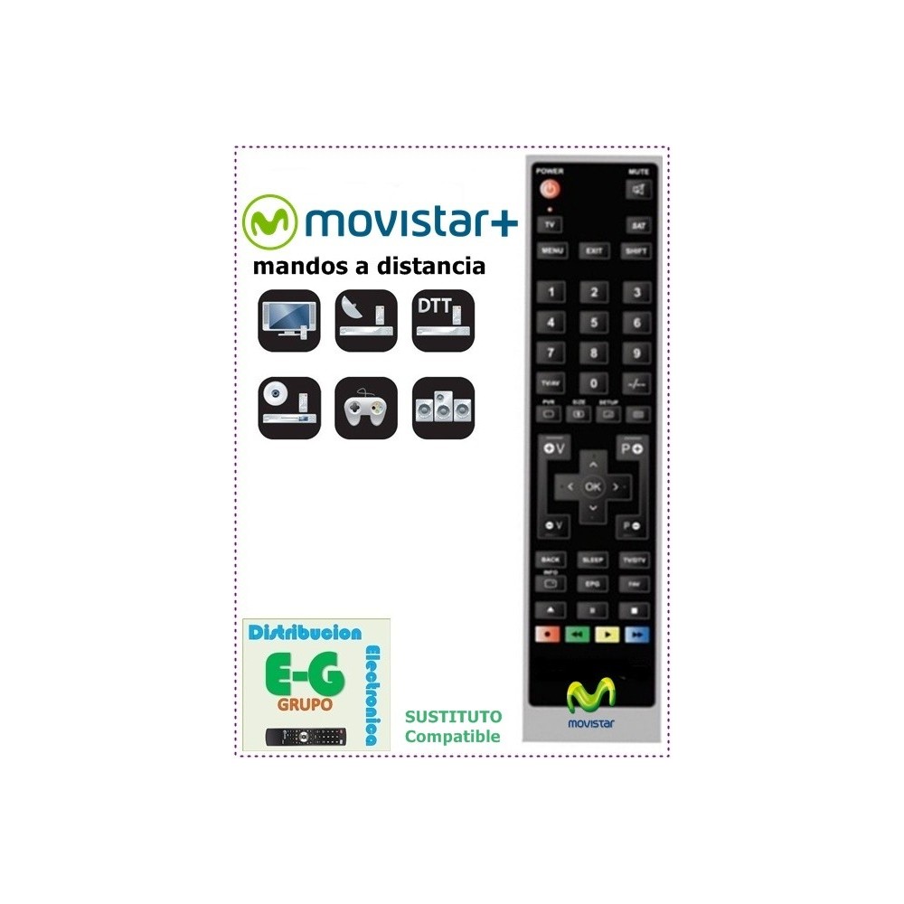 Mando Movistar plus, Mando Movistar +, Movistar TV