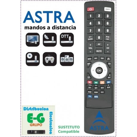 ASTRA Mando a Distancia sustituto del original