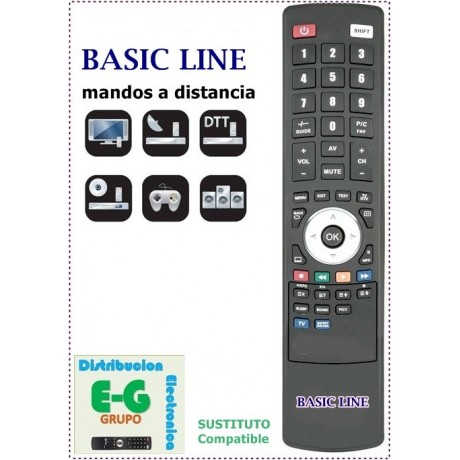 BASIC LINE Mando a Distancia sustituto del original