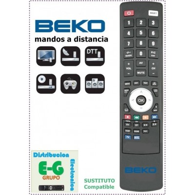 BEKO Mando a Distancia sustituto del original