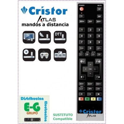 CRISTOR-ATLAS Mando a Distancia sustituto del original