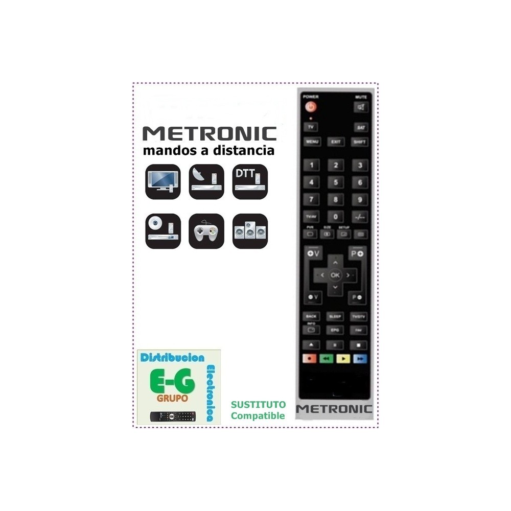 METRONIC Mando a Distancia sustituto del original