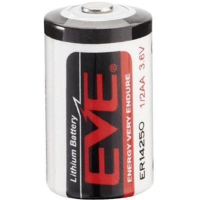 ER14250, Pila de litio, 1/2AA, 3.6V/1200MAH,