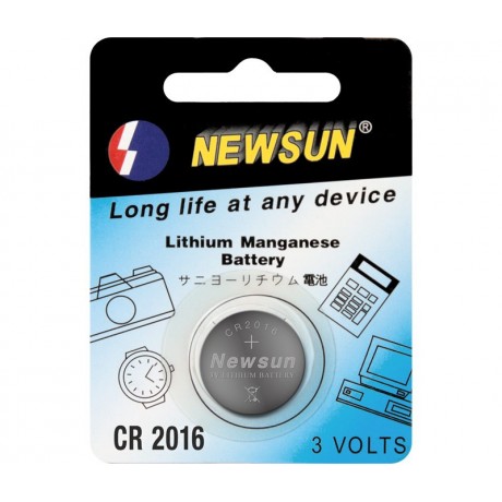 CR2016 Pilas de litio de botón (10 unidades)