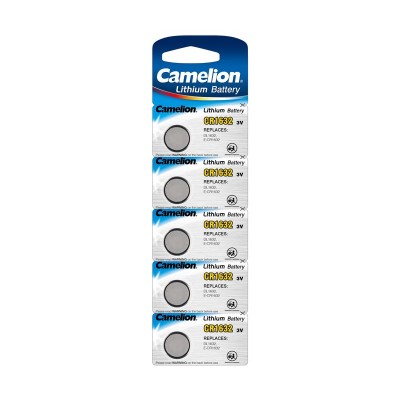 CR1632 Pila Litio botón de Camelion (10 unidades)